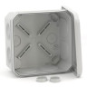 Коробка ответвительная с кабельными вводами IP55, 100х100х50 (53800) Коробка ответвительная
