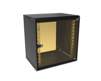ТВЛ-12U-600-450-СР-9005 (05-1203-B) Шкаф настенный телекоммуникационный