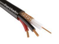 КВТ-П-2 2х0,35 (черный) (Паритет) Кабель комбинированный для систем видеонаблюдения