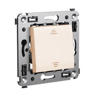 Инвертор одноклавишный в стену Avanti ванильная дымка (4405123) Переключатель