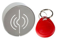 JSBo 392.0.1 (серый) Считыватель со встроенным контроллером антивандальный