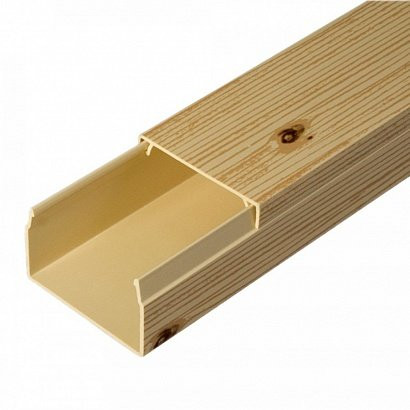 Короб 40х25, сосна (Промрукав) (PR.025440) Кабель-канал с двойным замком