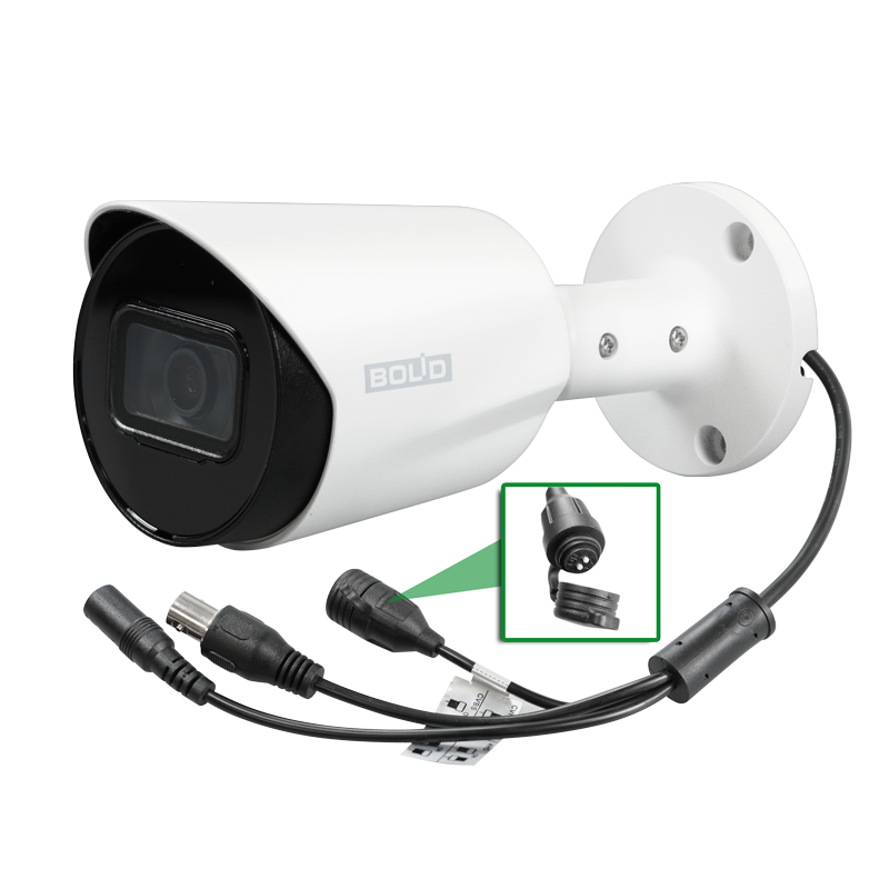 BOLID VCG-122 версия 3 Профессиональная видеокамера мультиформатная цилиндрическая