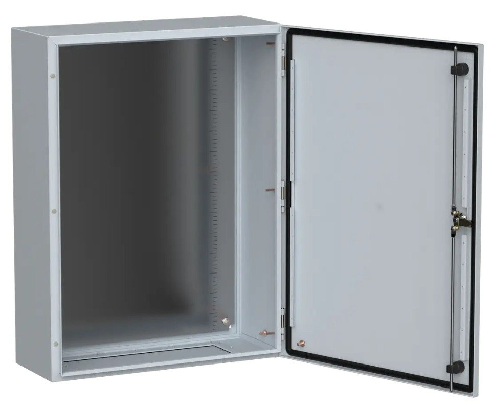 Корпус металлический TITAN 5 ЩМП-80.60.30 800х600х300 УХЛ1 IP66 с монтажной платой (TI5-10-N-080-060-030-66) Корпус металлический с монтажной платой