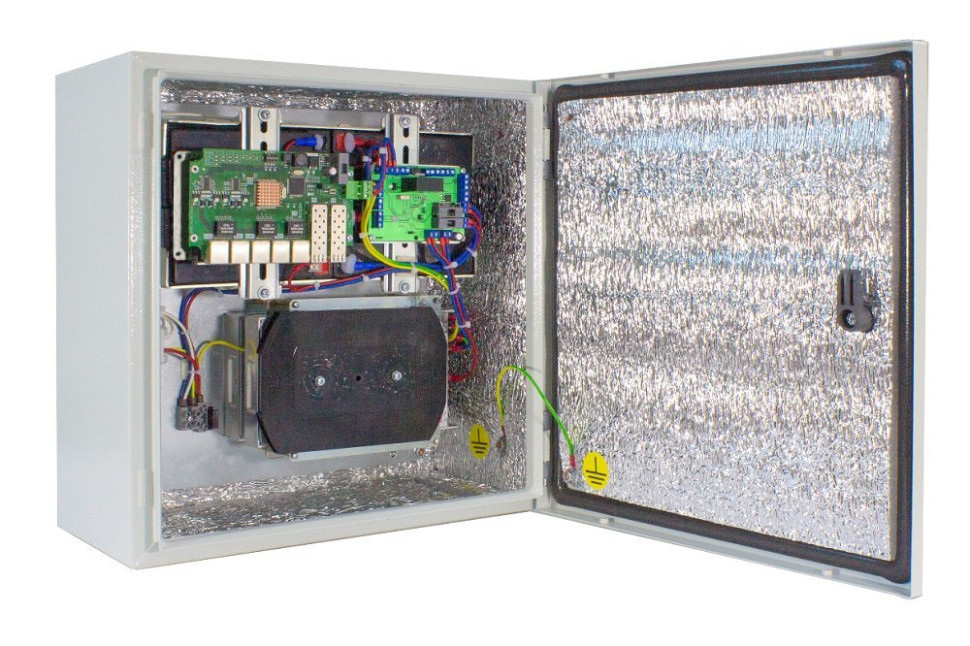 Релион-SW-М-2G-4Poe+/240W-UPS Коммутатор с питанием по PoE