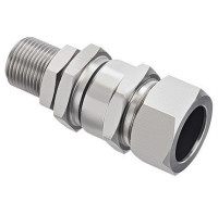 КВБУ22-Н Кабельный ввод для монтажа бронированным кабелем с наружным диаметром 18-22 мм с двойным уплотнением кабеля по наружной и поясной изоляции с любым типом брони