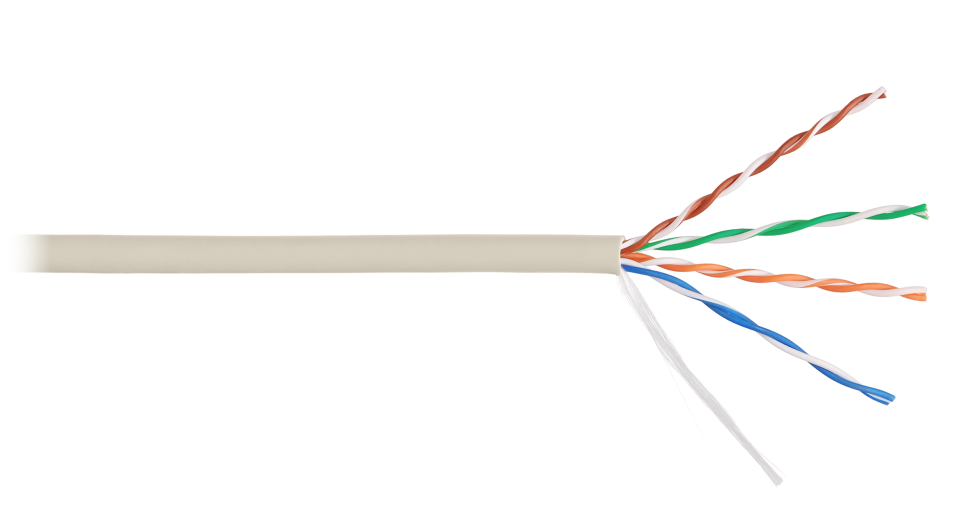 U/UTP 4pair, Cat5e, Solid, In, нг(А)-LSLTx (NMC 4100L-IY) Кабель «витая пара» (LAN) для структурированных систем связи