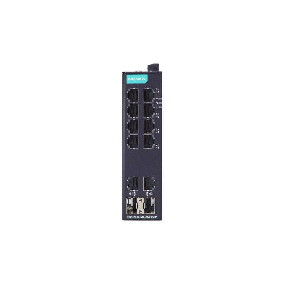 EDS-2010-ML-2GTXSFP Неуправляемый коммутатор 8х10/100BaseT(X), 2х10/100/1000BaseT(X) EDS-2010-ML-2GTXSFP Неуправляемый коммутатор 8х10/100BaseT(X), 2х10/100/1000BaseT(X)