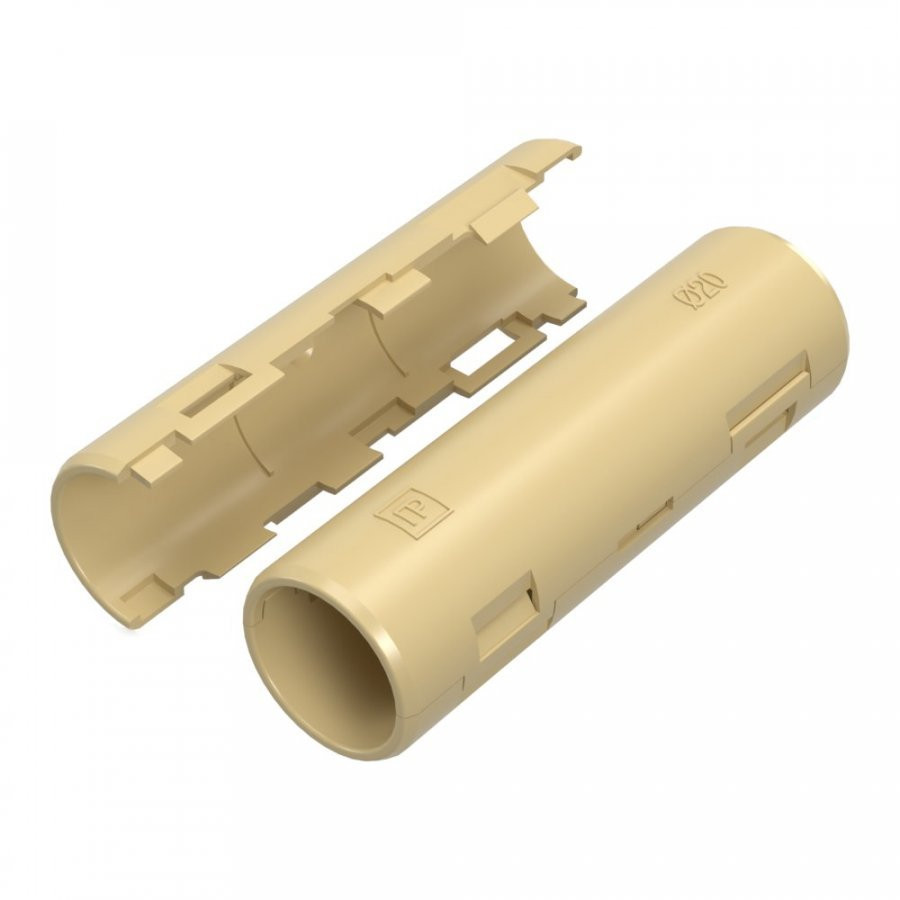 Муфта разборная D20 мм сосна (PR13.0426) Муфта