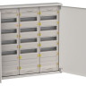 Корпус металлический TITAN 5 ЩРн-180 (3х60) 835х830х140 IP31 одна дверь серый (TI5-50-N-3х060-31-7035) Корпус металлический