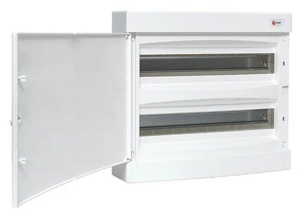 Unix 2х18 модулей IP41PROxima (ux-2х18-nw) Щит распределительный навесной Unix