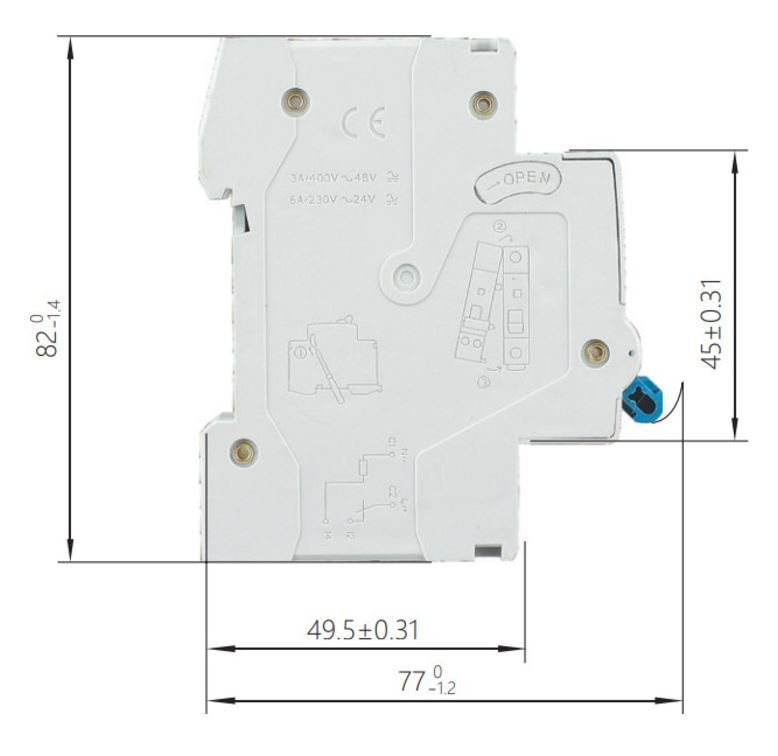 Независимый расцепитель S9 AC/DC 12В для NB1 (R) (184963) Расцепитель независимый