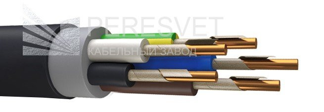 ВВГнг(А)-FRLS 5х16 ок, заполнение (НФ-00000104) Кабель силовой огнестойкий, не распространяющий горение, с низким дымо- и газовыделением