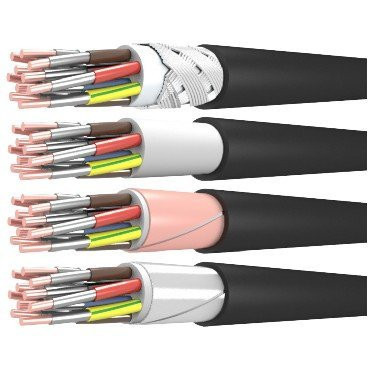 КВВГнг(А)-FRLS 4х1,5 -0,66 кВ (ГОСТ) Кабель контрольный огнестойкий, не распространяющий горение, с низким дымо- и газовыделением.