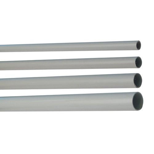 Труба жесткая ПВХ 3-х метровая легкая D20, серая (63920) Труба жесткая ПВХ легкая