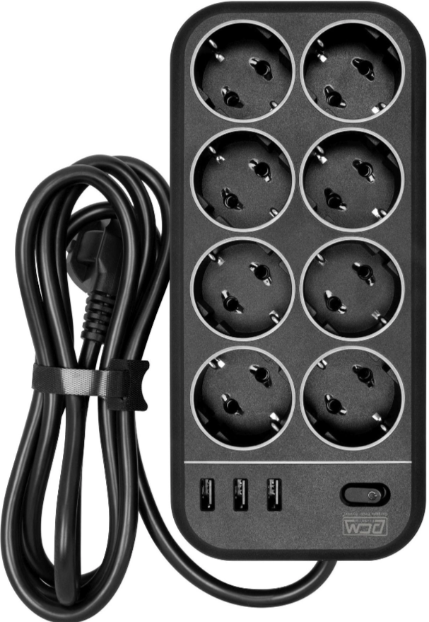 SP-08 USB03AB 3,0 M Сетевой фильтр