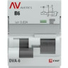 DVA-6 1P+N 6А B 30мА A 6кА AVERES (rcbo6-1pn-6B-30-a-av) Автоматический выключатель дифференциального тока