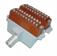 БКТ 20х2 (металл) Бокс кабельный телефонный