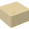 Коробка огнестойкая для кабель-канала Е15-Е120 RAL1001 85х85х45 (40-0460-1001-FR6.0-6) (Промрукав) Коробка огнестойкая