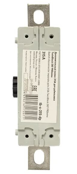 Дополнительный полюс 315А TwinBlock (tb-s-315-dp) Дополнительный полюс Дополнительный полюс 315А TwinBlock (tb-s-315-dp) Дополнительный полюс