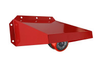 Козырёк защитный для видеокамер 300х250х150 "Аякс", красный Козырёк защитный