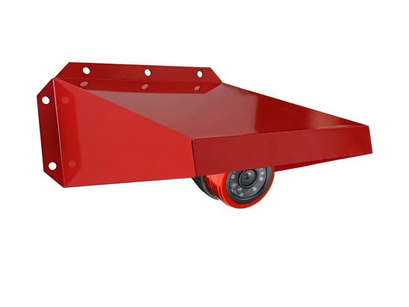 Козырёк защитный для видеокамер 300х250х150 "Аякс", красный Козырёк защитный