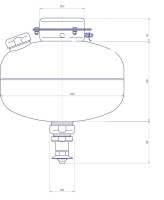 МУПТВ(С)-13,5-ГЗ-ВД (tºC=-30) ("Тунгус") Модуль пожаротушения тонкораспыленной водой