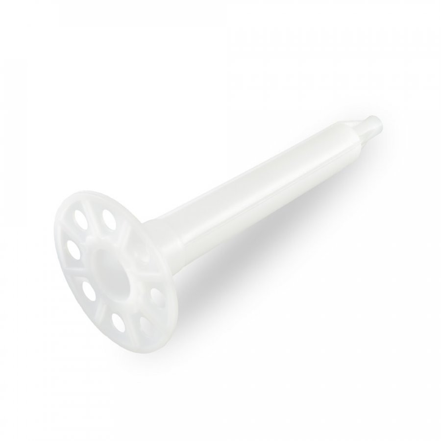 Тарельчатый дюбель гриб с гвоздем для ПМ IN110 белый (50 шт) (PR08.12256) Тарельчатый дюбель гриб с гвоздем