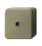 КС-3, серый (Магнито-Контакт) Коробка коммутационная для 3х2 проводов