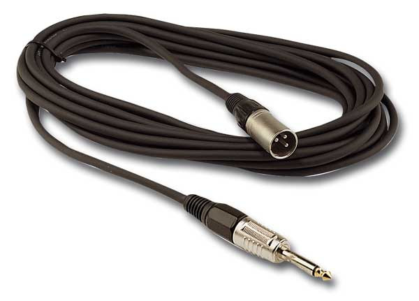Jack(ш)-XLR (ш)/3 Корд микрофонный, Jack-XLR