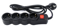 SP4B-150 Сетевой фильтр 4 розетки, 5м, черный