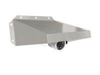 Козырёк защитный для видеокамер 300х250х150 "Аякс", нержавеющая сталь Козырёк защитный