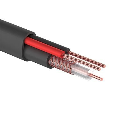 КВК-П-2+2x0,75 мм² (Cu/CCA) черный PROconnect (01-4109)