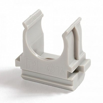 Держатель D20 (уп 100 шт) (PR.02720) Крепление для труб ПВХ