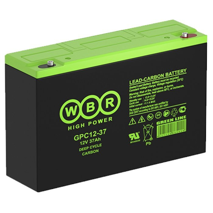 WBR GPC12-37 Аккумулятор герметичный свинцово-кислотный