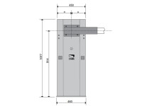 CAME GARD 6000 SX COMBO CLASSICO Шлагбаум автоматический для левостороннего монтажа