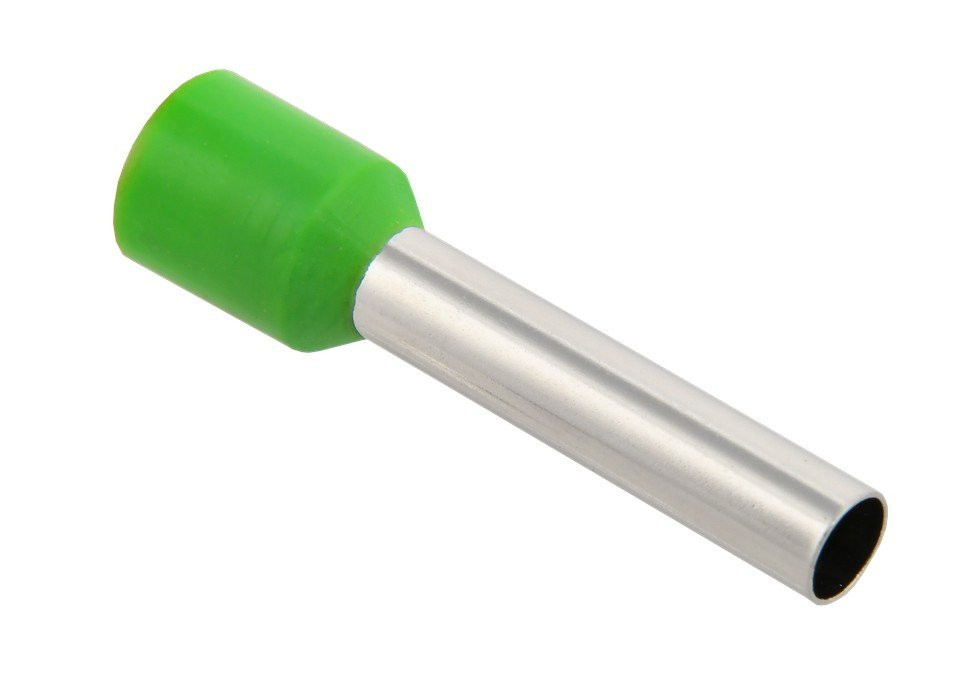 Наконечник НШВИ 6,0-18 светло-зеленый (100 шт) (UGN10-006-06-18) Наконечник штыревой втулочный