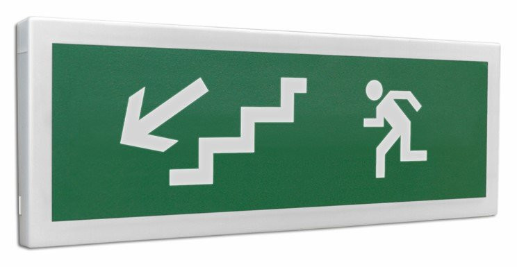 С2000Р-ОСТ исп.09 (Человек влево-вниз) Оповещатель световой радиоканальный