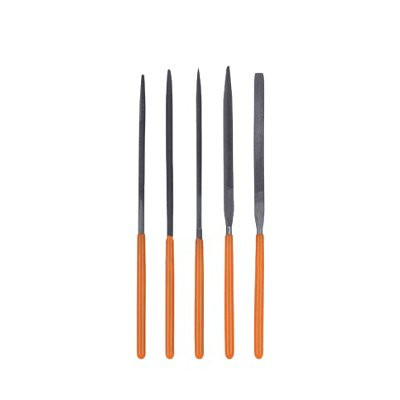 Набор надфилей 5 шт, 4мм, 160мм, пластиковая рукоятка TDM (SQ1026-0302) Инструмент