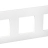 SKANDY Рамка 3-местная SK-F03W арктический белый (SK-M32-K01) Рамка