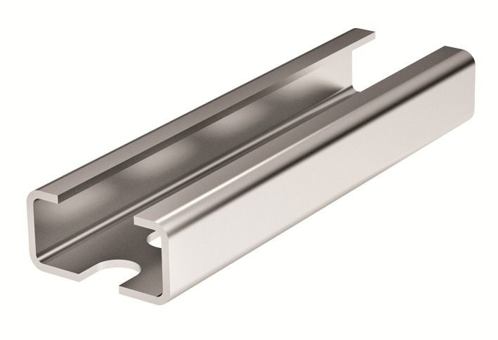 DIN-рейка перфорированная С1F 30х15х16 мм L2000 (02165) Дин-рейка перфорированная