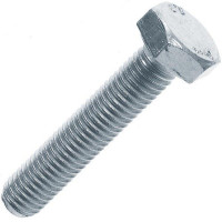 Болт с шестигранной головкой нержавеющий (А2) M8х16 (DIN 933) (200 шт) (PR08.7436)
