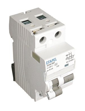 АВДТ 1P+N-6KA-30MA-AC-C-16A (55316 6BY) Автоматический выключатель дифференциального тока