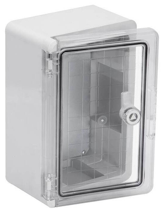 ЩМП-0-2, прозрачная крышка ABS, IP65, 350x250x150 Бокс пластиковый антивандальный