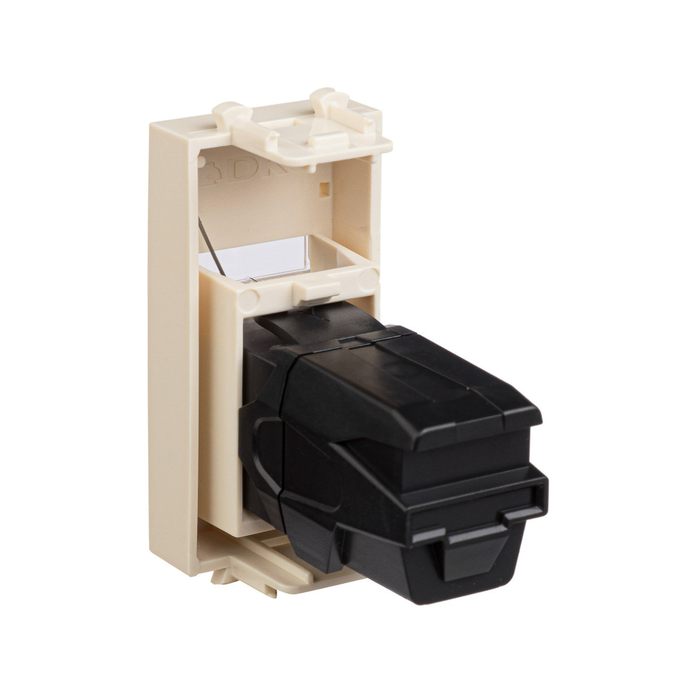 Розетка HDMI модульная, тип А-А, ванильная дымка, 1 модуль, Avanti (4405251) Розетка HDMI модульная