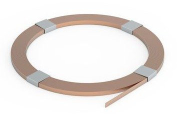 Полоса 25х4 мм, омеднённая сталь (NC2254CC) Полоса