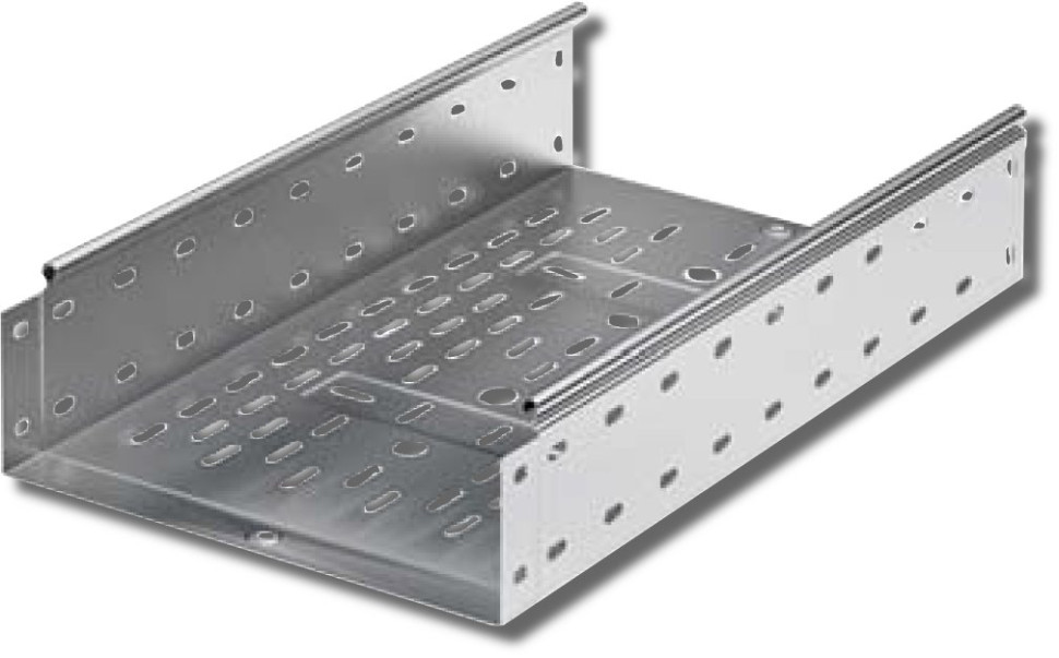 Лоток перфорированный 80х80х3000 (35301) Лоток перфорированный