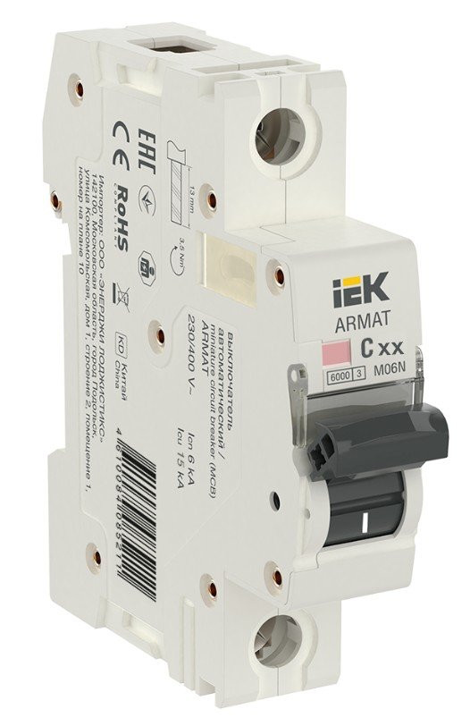 M06N 1P C 5А ARMAT (AR-M06N-1-C005) Автоматический выключатель