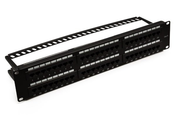 Патч-панель 19", 48xRJ-45, UTP, 6 (10-0431) Патч-панель 19"