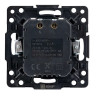 Стокгольм Механизм розетки с 2USB type-A + type-C черный (EZR-2USB-type-C) Механизм розетки с 2USB